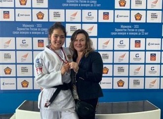 Элина Саитова - бронзовый призер первенства России по дзюдо